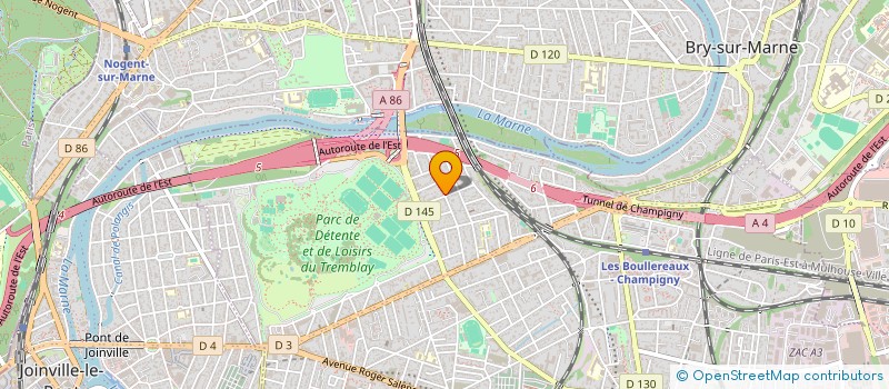 localisation de l'entreprise 849 339 551  à CHAMPIGNY-SUR-MARNE