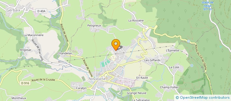 localisation de l'entreprise 849 340 948   NOVALAISE