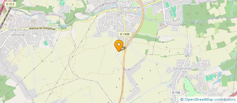 localisation de l'entreprise 849 348 347   SEREZIN-DU-RHONE