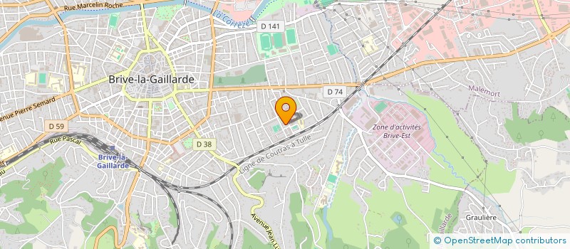 localisation de l'entreprise 849 354 055 à BRIVE-LA-GAILLARDE