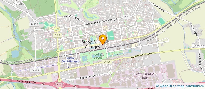 localisation de l'entreprise 849 373 998   BAGNOLET