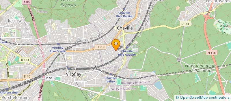 localisation de l'entreprise 849 384 284 à CHAVILLE