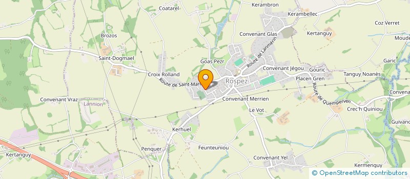 localisation de l'entreprise 849 392 238   ROSPEZ