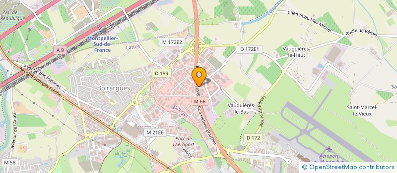 localisation de l'entreprise 849 392 246   FRONTIGNAN