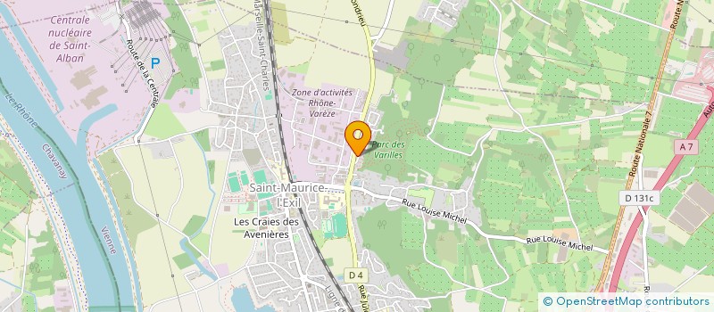 localisation de l'entreprise 849 402 425   SAINT-MAURICE-L'EXIL