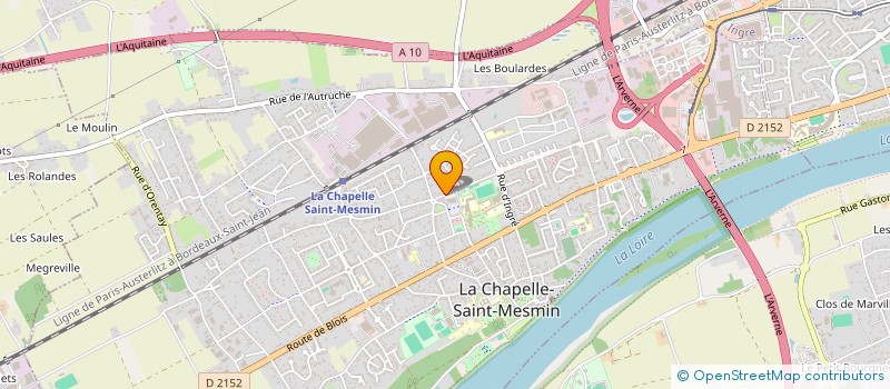 localisation de l'entreprise 849 402 508 à LA CHAPELLE-SAINT-MESMIN