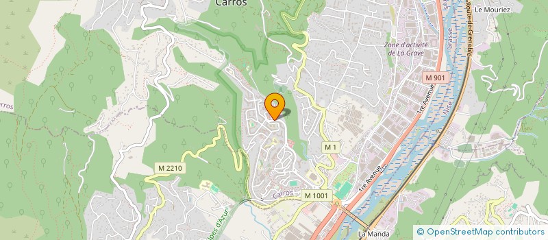 localisation de l'entreprise 849 411 467  à CARROS