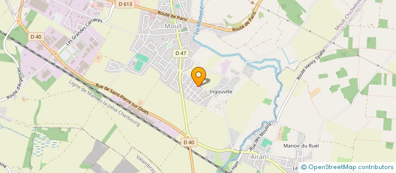 localisation de l'entreprise 849 428 214   MOULT-CHICHEBOVILLE