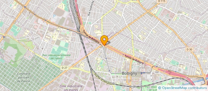 localisation de l'entreprise 849 430 087   BOBIGNY