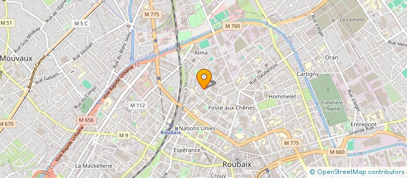 localisation de l'entreprise 849 430 640   ROUBAIX