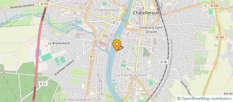 localisation de l'entreprise 849 434 469   CHATELLERAULT