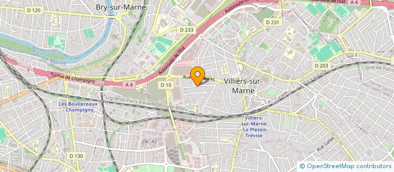 localisation de l'entreprise 849 455 472   VILLIERS-SUR-MARNE