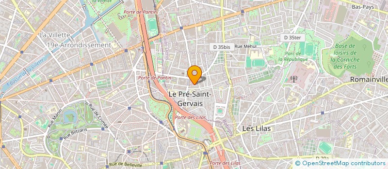 localisation de l'entreprise 849 461 637  à LE PRE-SAINT-GERVAIS