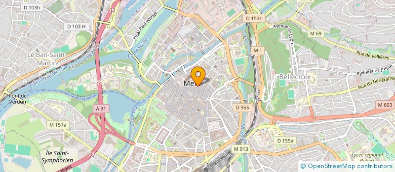 localisation de l'entreprise 849 482 773   METZ