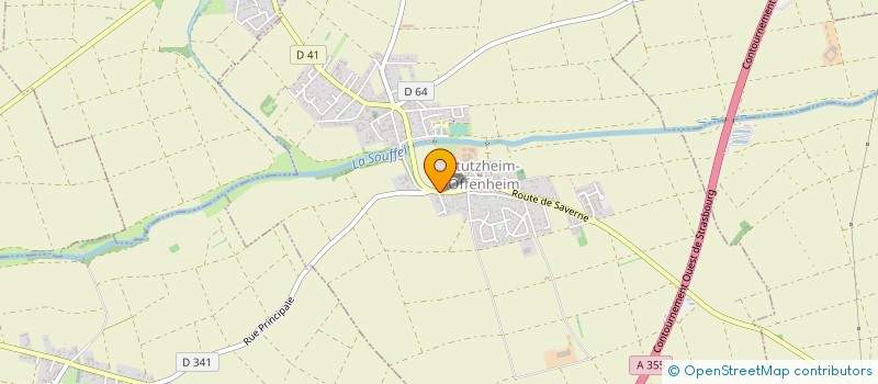 localisation de l'entreprise 849 483 169   STUTZHEIM-OFFENHEIM