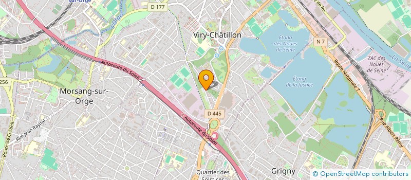 localisation de l'entreprise 849 504 741 à VIRY-CHATILLON
