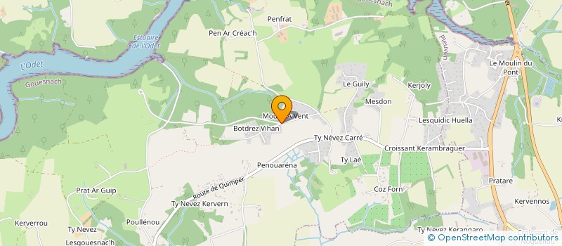 localisation de l'entreprise 849 515 812   QUIMPER