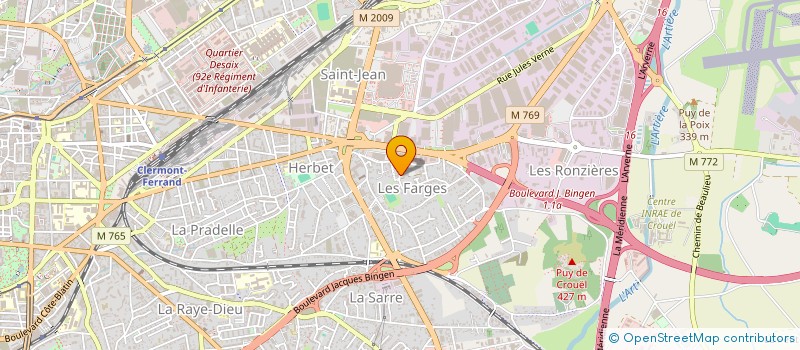 localisation de l'entreprise 849 520 192   CLERMONT-FERRAND