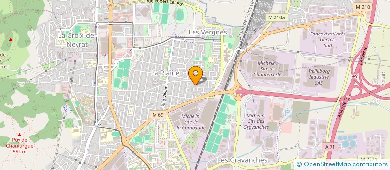 localisation de l'entreprise 849 534 441   CLERMONT-FERRAND