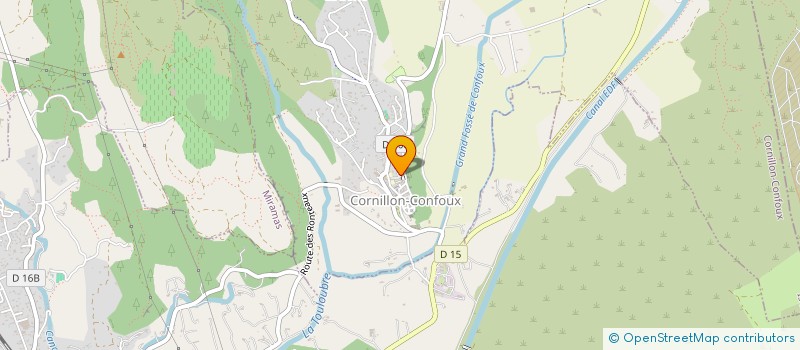 localisation de l'entreprise 849 534 581   SAINT CHAMAS