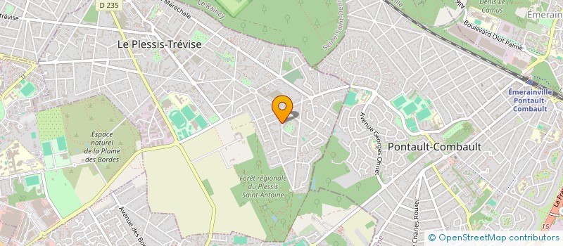 localisation de l'entreprise 849 538 731 à PONTAULT-COMBAULT