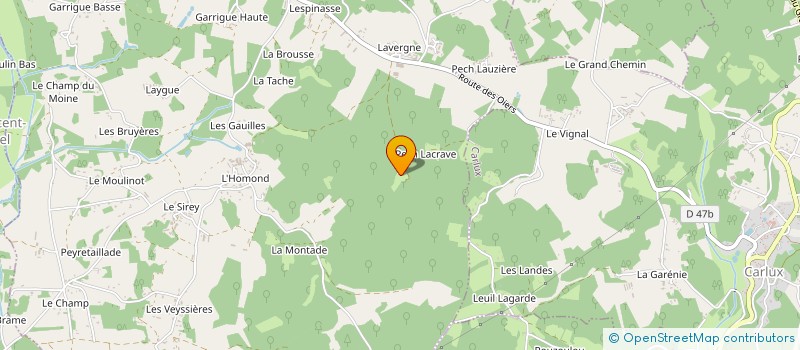 localisation de l'entreprise 849 542 808  à PRATS-DE-CARLUX
