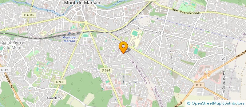 localisation de l'entreprise 849 553 441 à MONT-DE-MARSAN