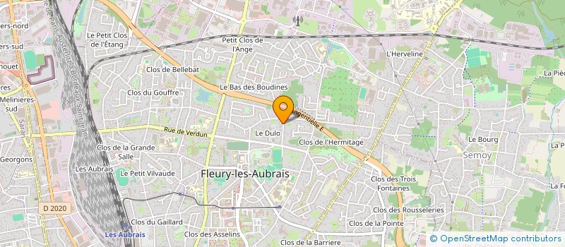 localisation de l'entreprise 849 561 105   FLEURY-LES-AUBRAIS