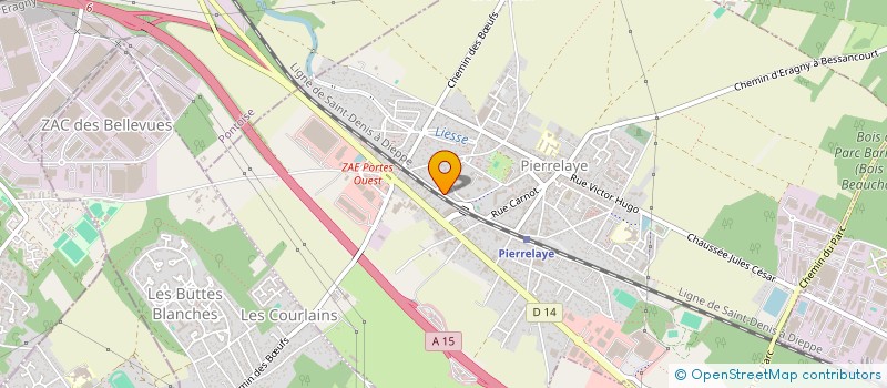 localisation de l'entreprise 849 583 562   PIERRELAYE