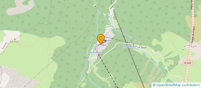 localisation de l'entreprise 849 585 757   MODANE