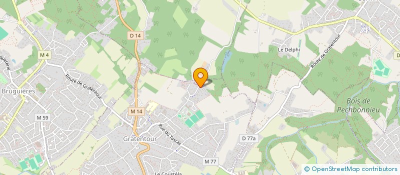 localisation de l'entreprise 849 586 458   GRATENTOUR