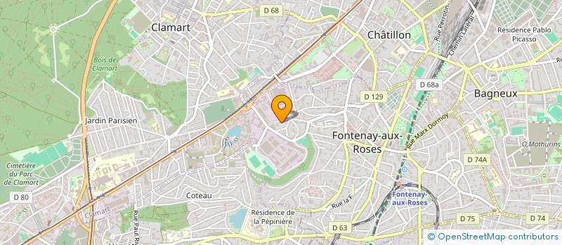 localisation de l'entreprise 849 629 068 à FONTENAY-AUX-ROSES