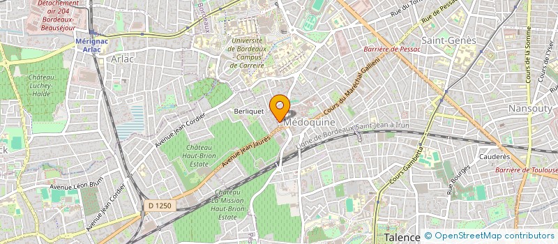 localisation de l'entreprise 849 632 427 à BORDEAUX