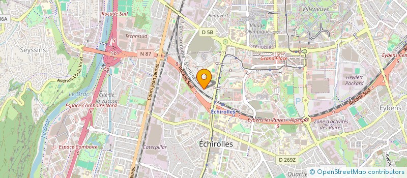 localisation de l'entreprise 849 634 548   ECHIROLLES