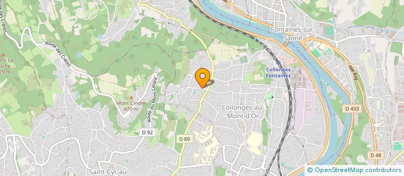 localisation de l'entreprise 849 636 584   COLLONGES-AU-MONT-D'OR