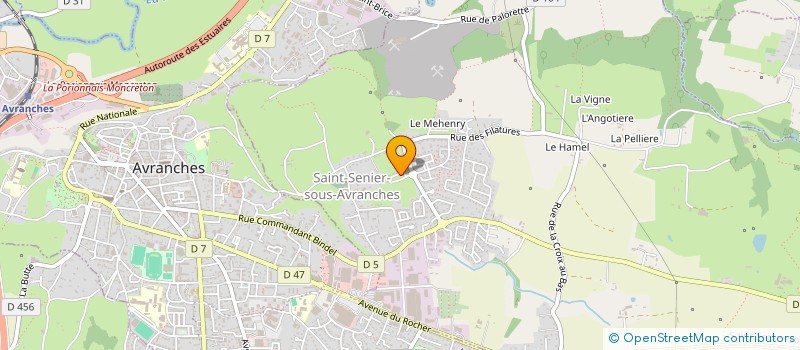 localisation de l'entreprise 849 645 940 à SAINT-SENIER-SOUS-AVRANCHES