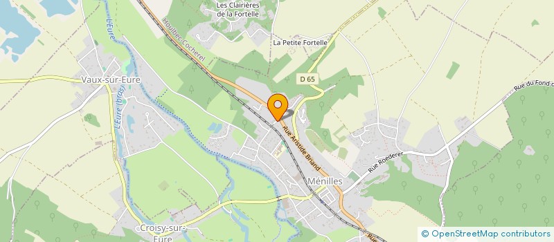 localisation de l'entreprise 849 646 062   MENILLES