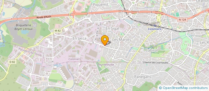 localisation de l'entreprise 849 647 433 à COLOMIERS