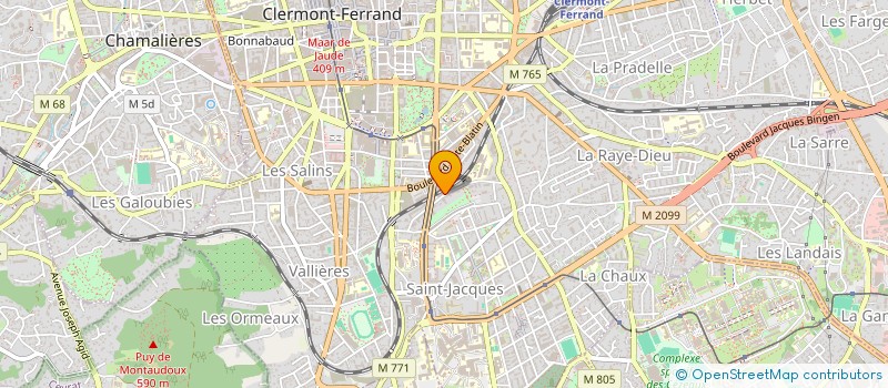 localisation de l'entreprise 849 656 756   GENNETINES