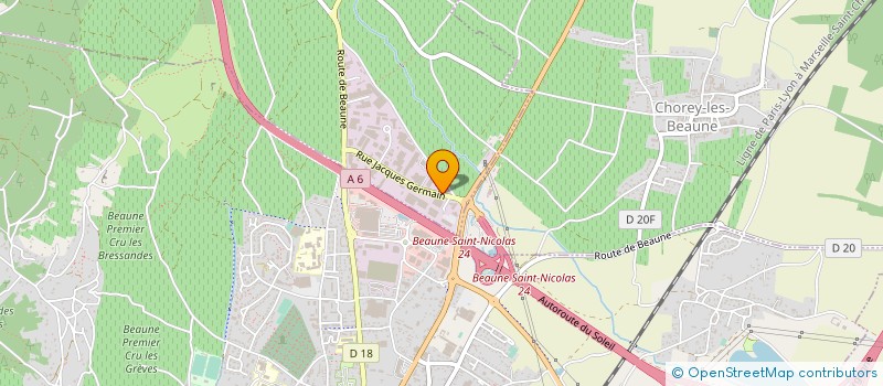 localisation de l'entreprise 849 666 417  à SAVIGNY-LES-BEAUNE