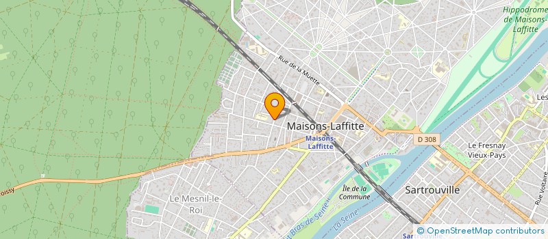 localisation de l'entreprise 849 681 739   MAISONS-LAFFITTE