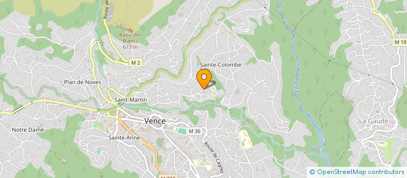 localisation de l'entreprise 849 684 147   VENCE