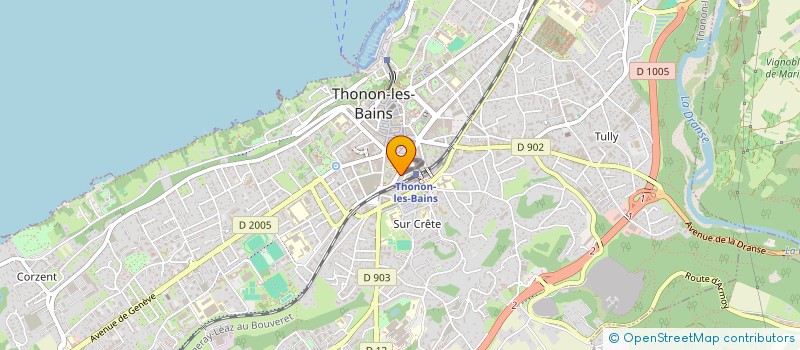 localisation de l'entreprise 849 696 802  à THONON-LES-BAINS