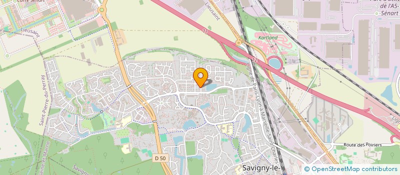 localisation de l'entreprise 849 748 223   SAVIGNY-LE-TEMPLE