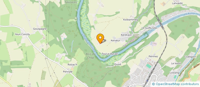 localisation de l'entreprise 849 748 595   SAINT-SEGAL