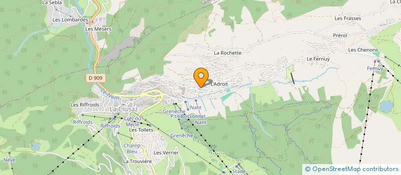 localisation de l'entreprise 849 755 350  à LA CLUSAZ