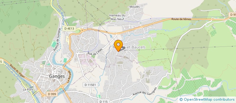 localisation de l'entreprise 849 765 409   GANGES