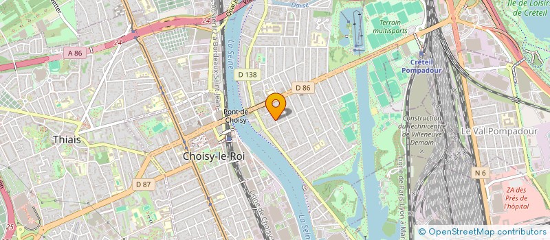 localisation de l'entreprise 849 767 116   CHOISY-LE-ROI