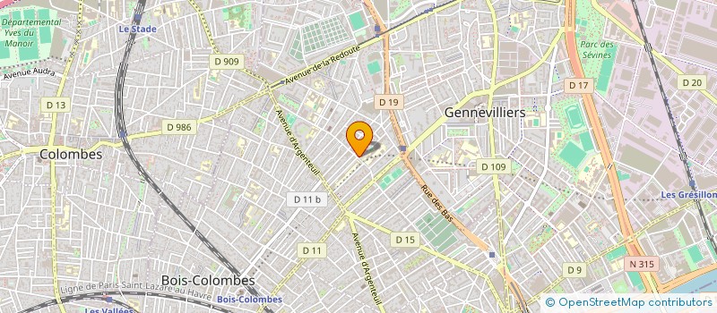 localisation de l'entreprise 849 787 049 à SAINT-OUEN-SUR-SEINE