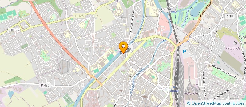 localisation de l'entreprise 849 790 837   DOUAI